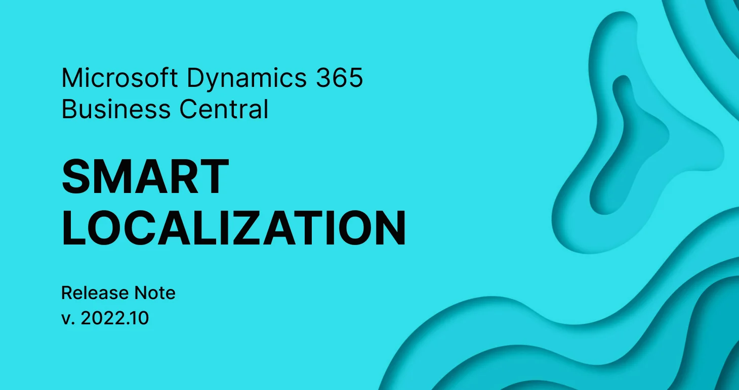 General updates SMART Localization Release Note 2022.10