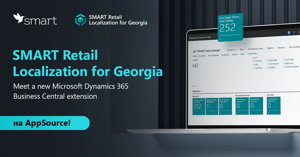 SMART Retail Localization for Georgia: An efficient solution for retail businesses operating in Georgia