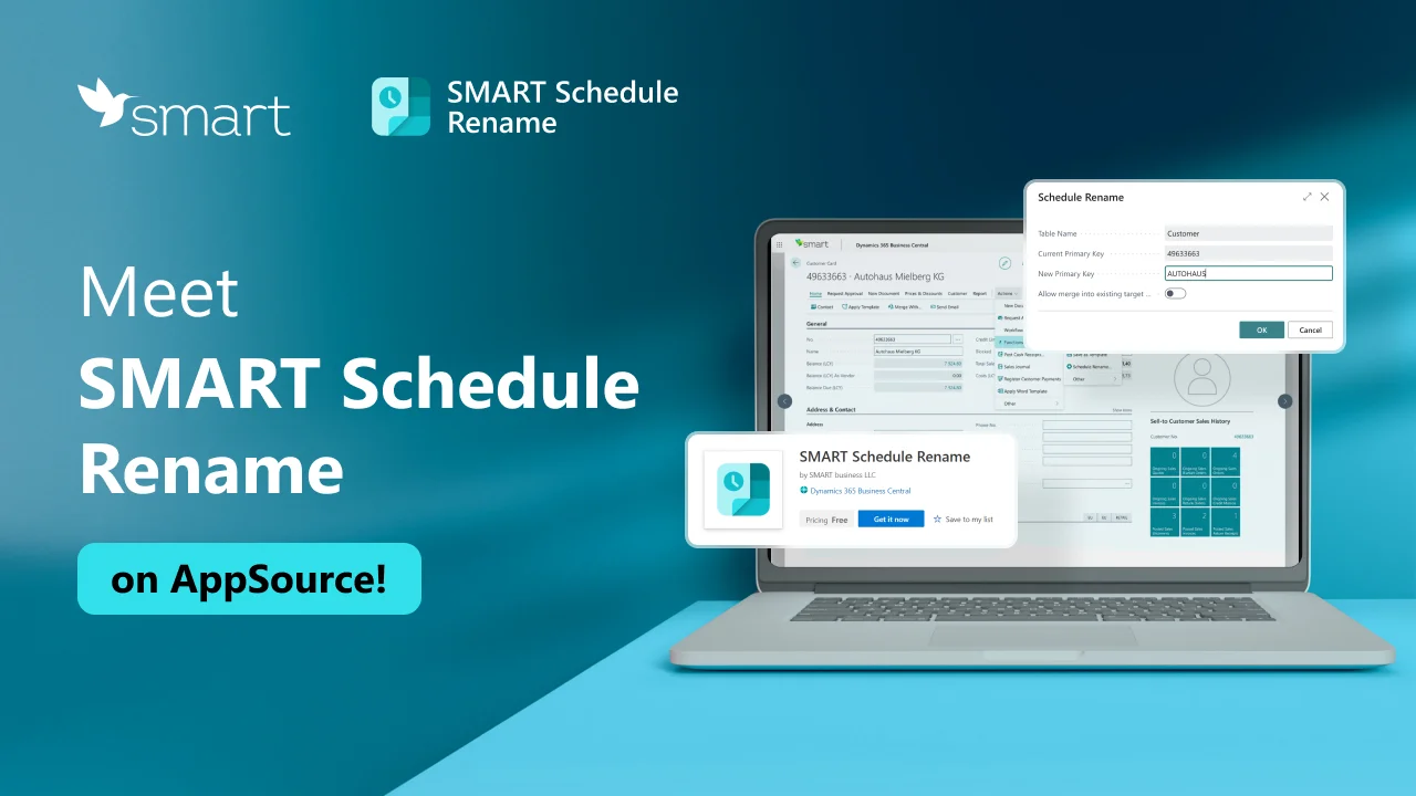 SMART Schedule Rename – A Simple and Free App for Master Data Updates