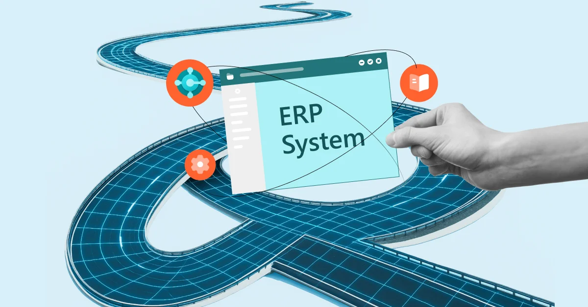Visualization of digital ERP processes for the road construction industry