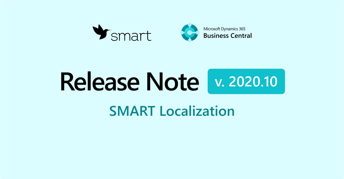 SMART Localization Release Note 2020.10