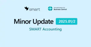 Minor Update 2025012 for SMART Accounting