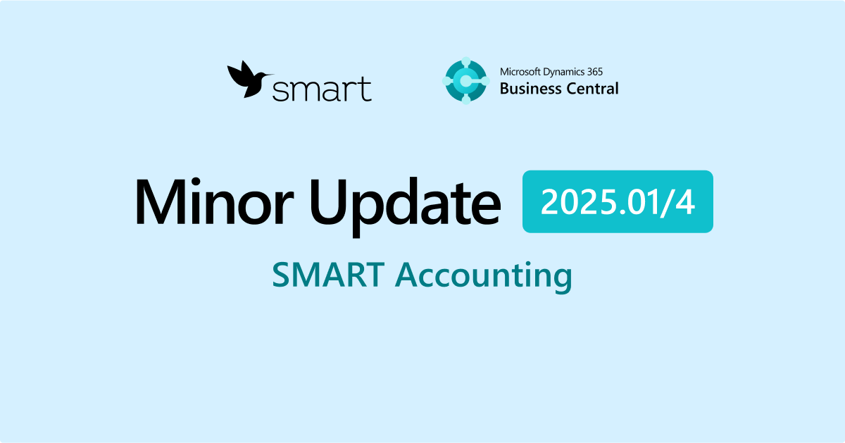 Minor Update 2025.01/4 for SMART Accounting