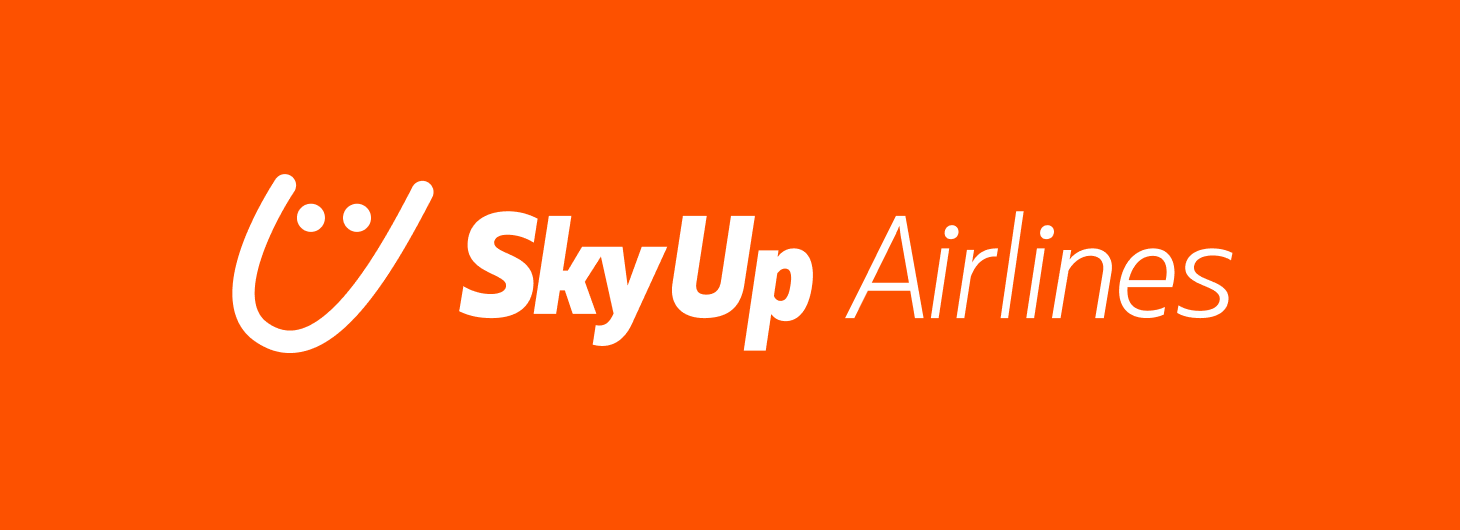 лого компанії SkyUp Airlines із написом: «SUCCESS STORY»