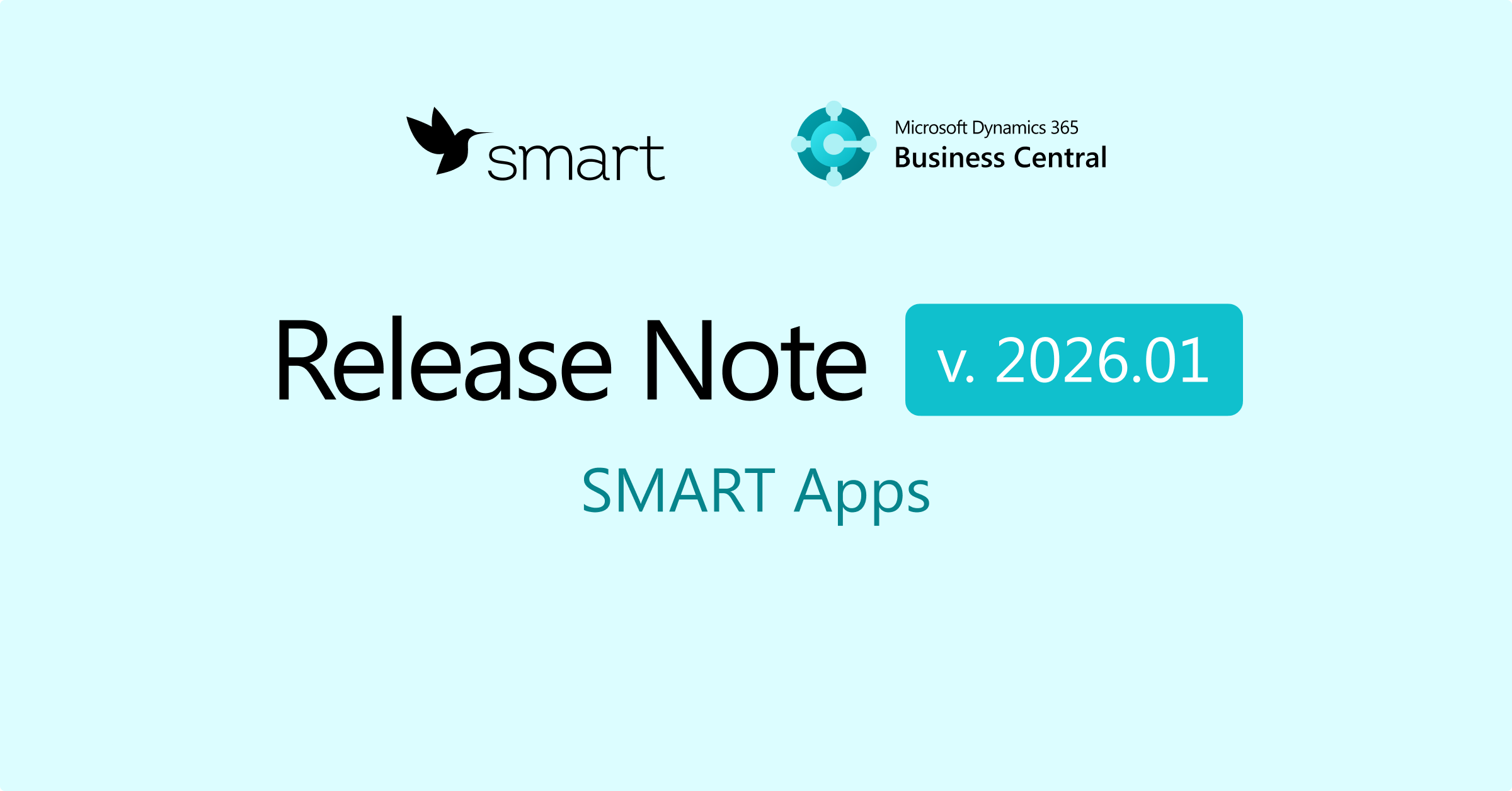 SMART Apps<br>Release Note 2026.01