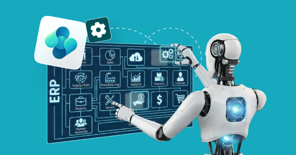 Візуалізація ERP-системи нового покоління з AI-агентом